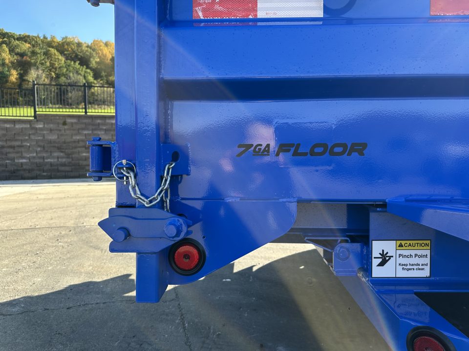 New Buckshot Trailers 14' Low-Pro Dump - 24" Sides (LP214)