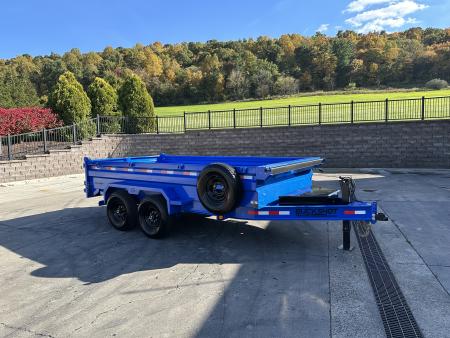 New Buckshot Trailers 14' Low-Pro Dump - 24" Sides (LP214)