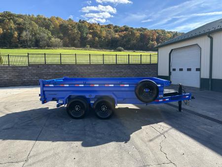 New Buckshot Trailers 14' Low-Pro Dump - 24" Sides (LP214)