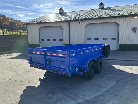 New Buckshot Trailers 14' Low-Pro Dump - 24" Sides (LP214)