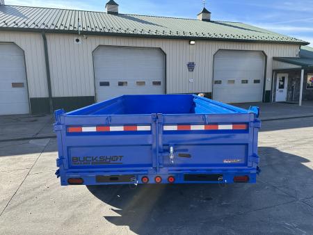 New Buckshot Trailers 14' Low-Pro Dump - 24" Sides (LP214)
