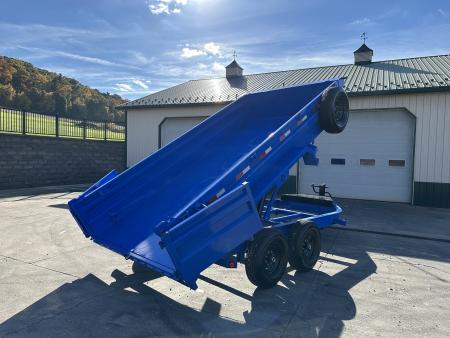 New Buckshot Trailers 14' Low-Pro Dump - 24" Sides (LP214)