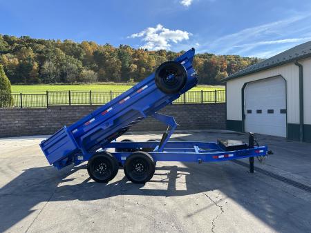 New Buckshot Trailers 14' Low-Pro Dump - 24" Sides (LP214)