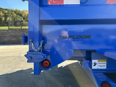 New Buckshot Trailers 14' Low-Pro Dump - 24" Sides (LP214)