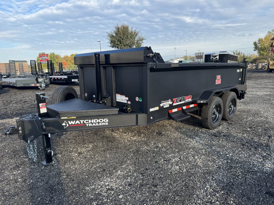 New 2027 Watchdog Trailers PT-14TA8 Dump Trailer