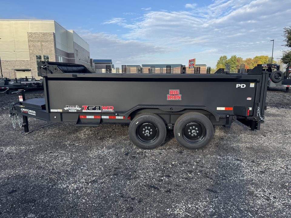 New 2027 Watchdog Trailers PT-14TA8 Dump Trailer