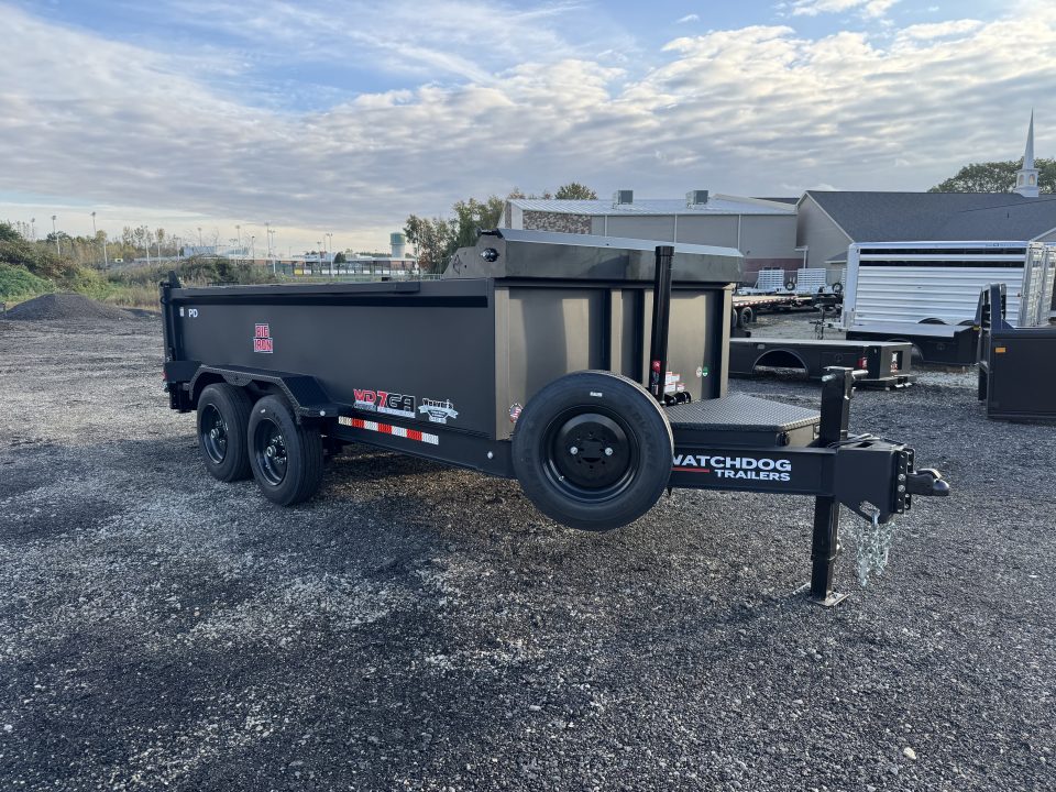 New 2027 Watchdog Trailers PT-14TA8 Dump Trailer