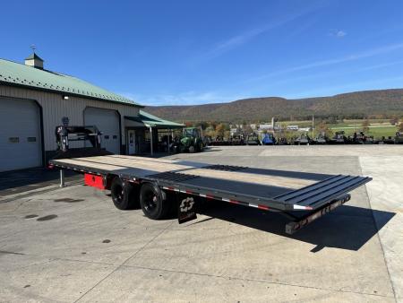 New Buckshot 30' Bolt HD Gooseneck w/Hydraulic Dovetail