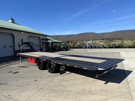 New Buckshot 32' Bolt HD Gooseneck w/Hydraulic Dovetail