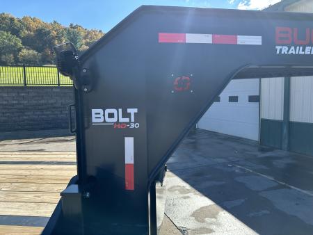 New Buckshot 32' Bolt HD Gooseneck w/Hydraulic Dovetail