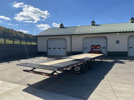 New Buckshot 32' Bolt-HD Gooseneck w/ Hydraulic Dovetail