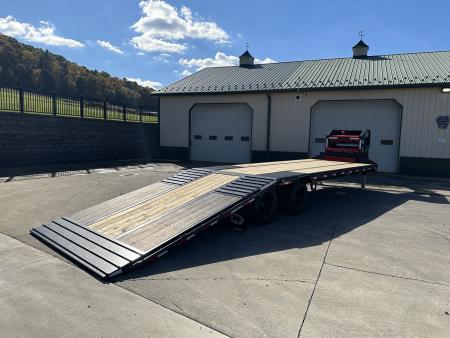 New Buckshot 32' Bolt-HD Gooseneck w/ Hydraulic Dovetail