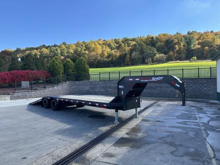 New Buckshot 32' Bolt-HD Gooseneck w/ Hydraulic Dovetail