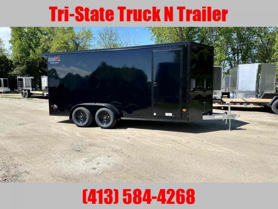 New 2026 Durabull Durabull 7x16 aluminum enclosed Blackout