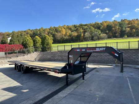 New Buckshot 32' Bolt HD Gooseneck w/Hydraulic Dovetail
