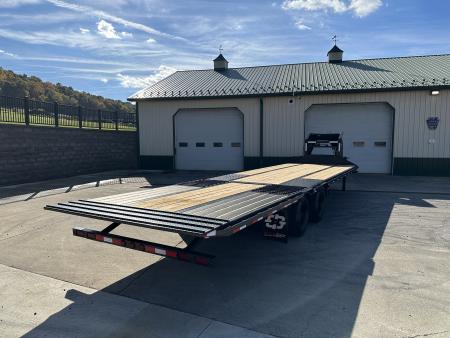 New Buckshot 32' Bolt HD Gooseneck w/Hydraulic Dovetail