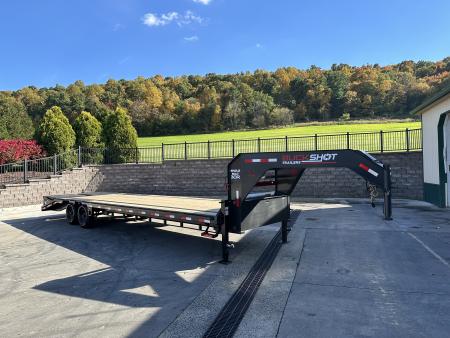 New 2027 Buckshot 30' Low-Pro Gooseneck w/Max Ramps