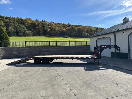 New 2027 Buckshot 30' Low-Pro Gooseneck w/Max Ramps
