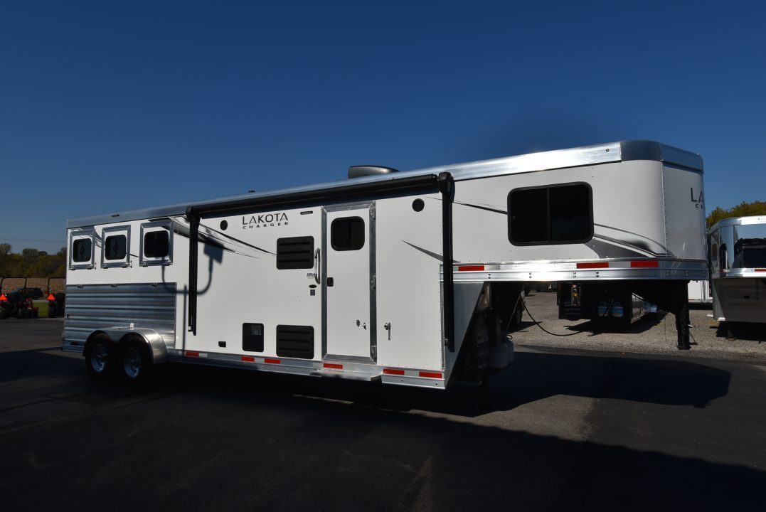 Used 2024 Lakota Charger Horse Trailer 739