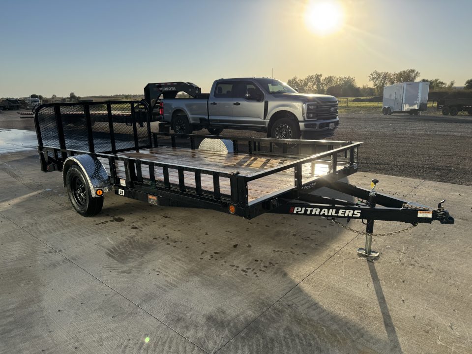 New 2027 PJ Trailers U814 3k Utility Trailer