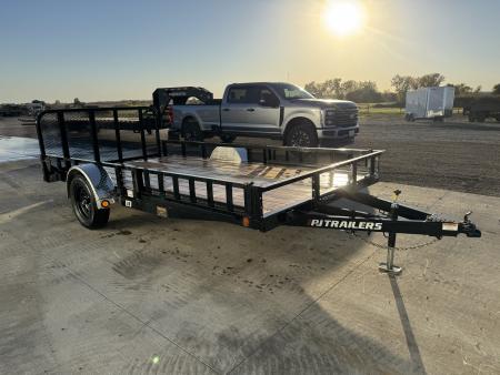 New 2027 PJ Trailers U814 3k Utility Trailer