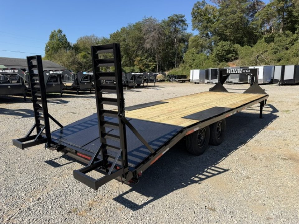 New Superior Trailer 8.5x20+4 Deckover Gooseneck 19,200 GVWR