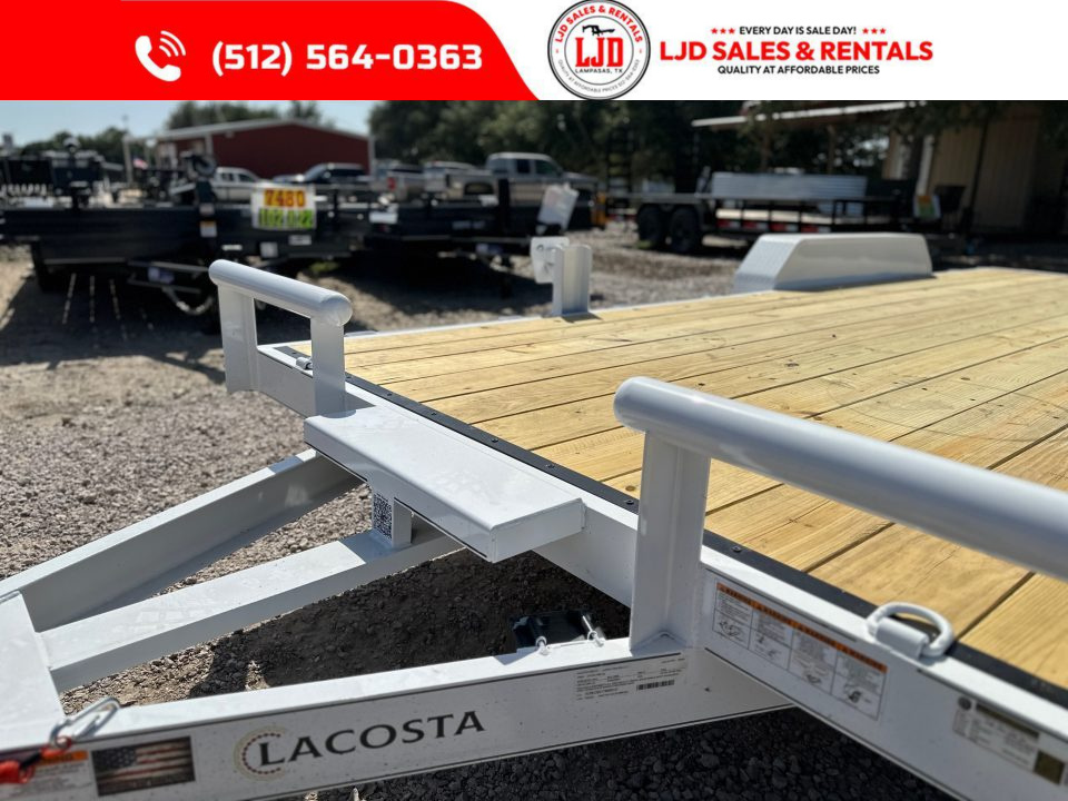 New 2027 Lacosta - 83" x 20' - Car Hauler Trailer - 7K GVWR
