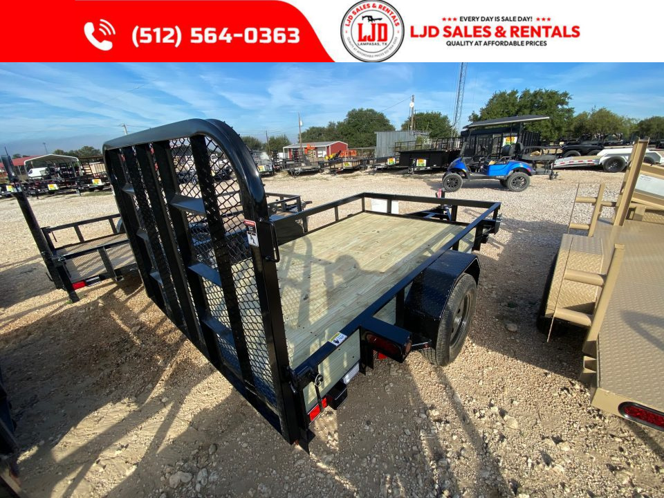 New 2027 Lacosta - 6 x 10'- 4' Gate - Angle top - Utility Trailer