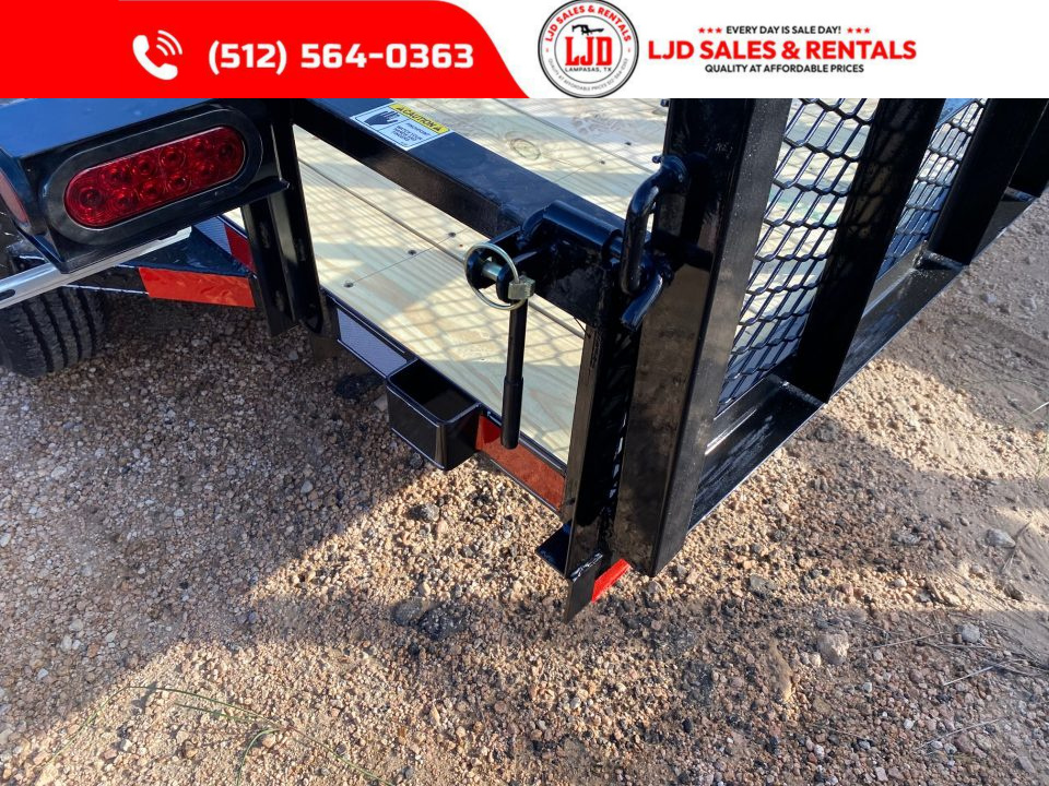 New 2027 Lacosta - 6 x 10'- 4' Gate - Angle top - Utility Trailer