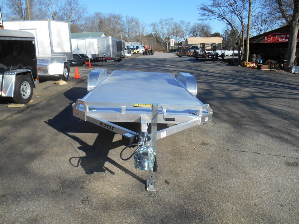 New 2027 Aluma 82x18 Car Hauler, Full-Bed Tilt 8218