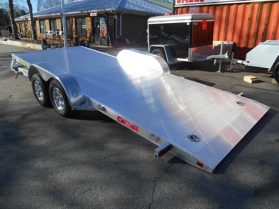 New 2027 Aluma 82x18 Car Hauler, Full-Bed Tilt 8218