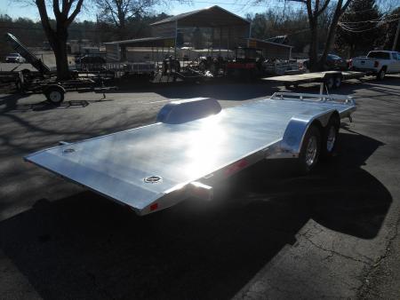 New 2027 Aluma 82x18 Car Hauler, Full-Bed Tilt 8218