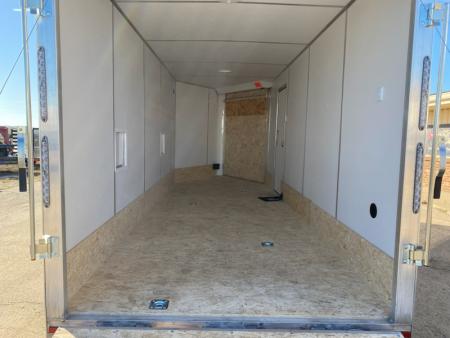 New 2027 Lightning Trailers 7x23 Aluminum 3-Place 7k w/Radar Pkg Snowmobile Trailer