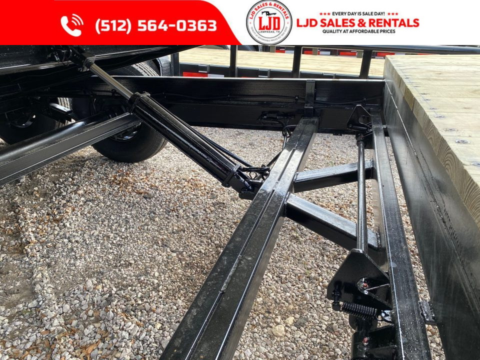 New 2027 Texas Pride - 7' X 21'- Gooseneck Tilt Deck Tilt Trailer