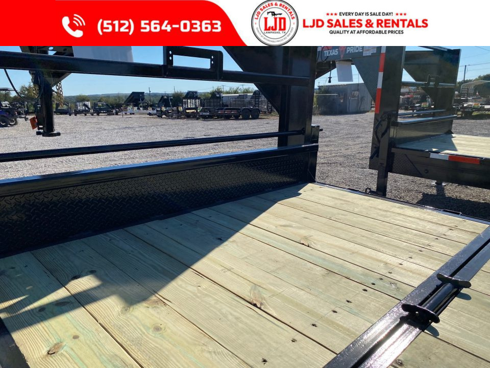 New 2027 Texas Pride - 7' X 21'- Gooseneck Tilt Deck Tilt Trailer
