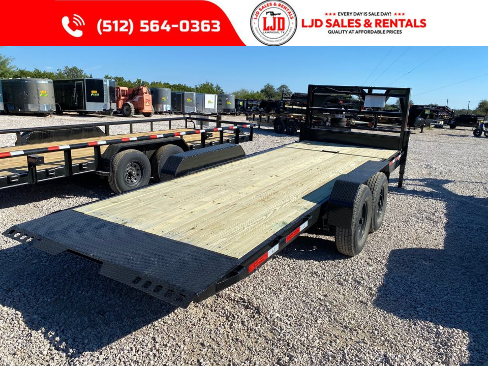 New 2027 Texas Pride - 7' X 21'- Gooseneck Tilt Deck Tilt Trailer