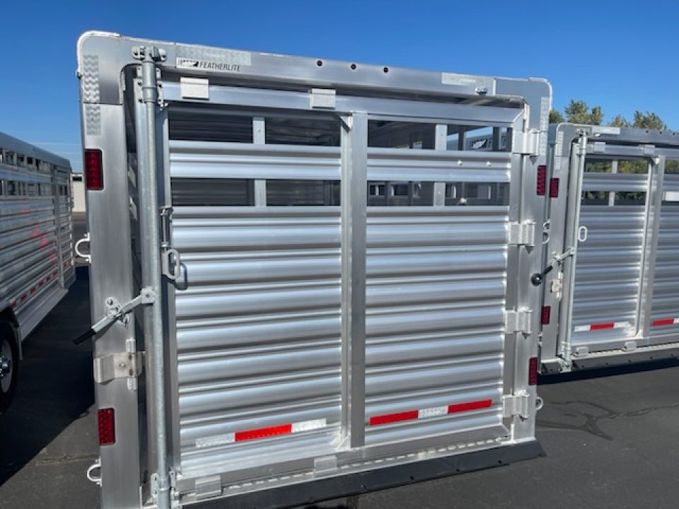 New 2027 Featherlite Trailers 8127 7.5x28 Stock trailer