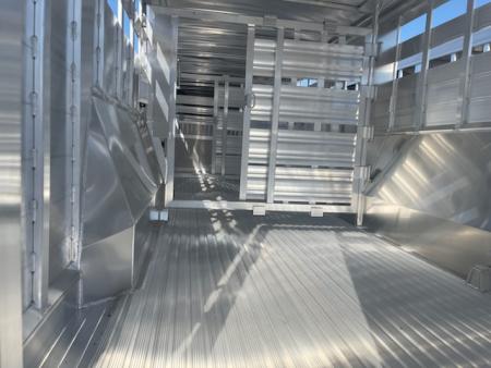 New 2027 Featherlite Trailers 8127 7.5x28 Stock trailer