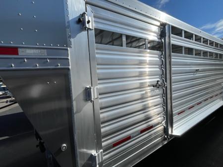 New 2027 Featherlite Trailers 8127 7.5x28 Stock trailer