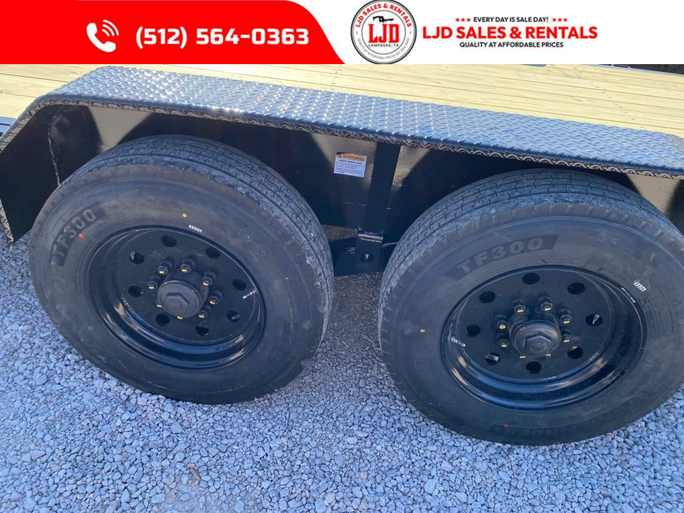 New 2027 Texas Pride - 7' X 23' - 20K GVWR - Tilt Trailer