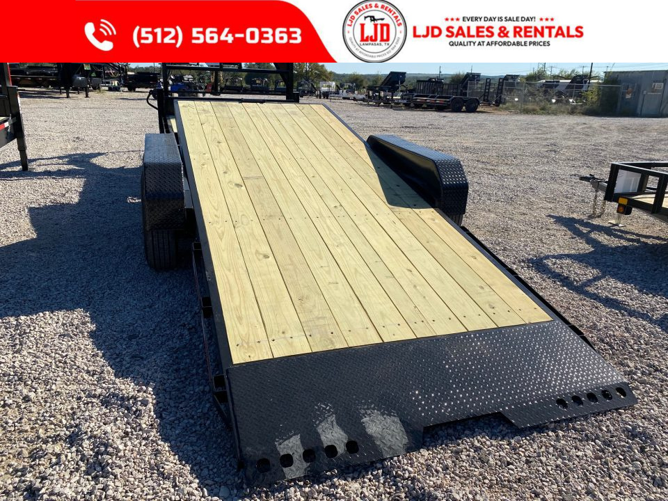 New 2027 Texas Pride - 7' X 23' - 20K GVWR - Tilt Trailer