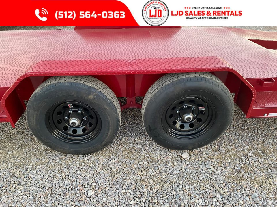 New 2026 Lion - 83 x 22 Car Hauler - 12K GVWR - Split Dovetail