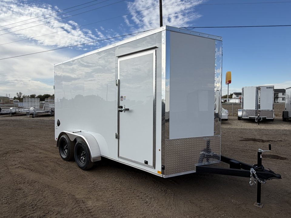 New 2027 Compass 7x14 V-Nose Cargo Trailer