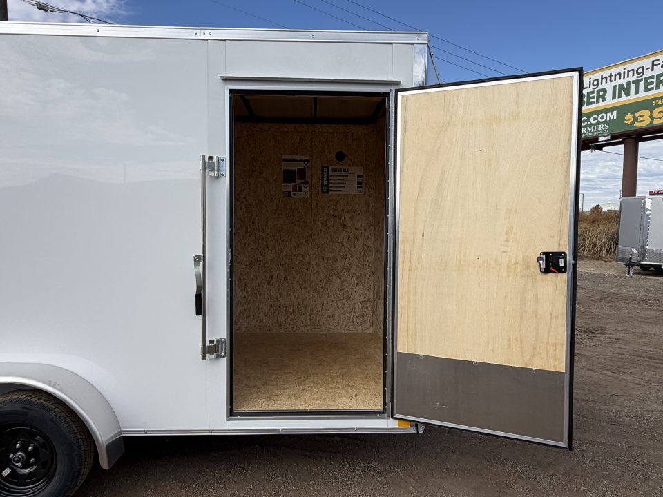 New 2027 Compass 7x14 V-Nose Cargo Trailer