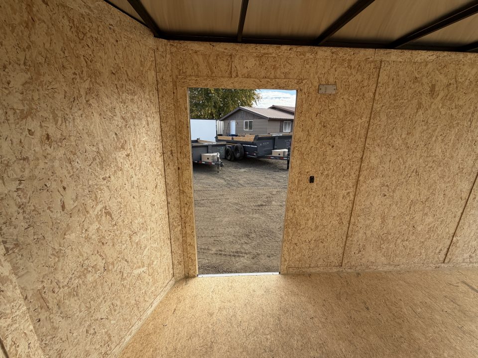 New 2027 Compass 7x14 V-Nose Cargo Trailer
