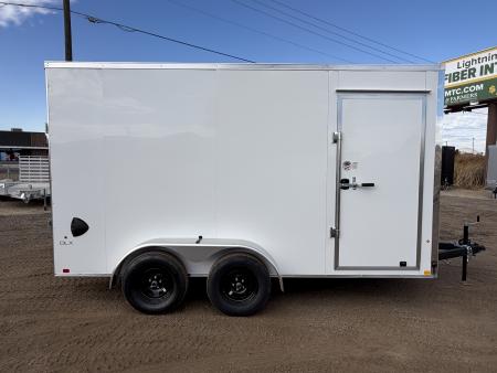 New 2027 Compass 7x14 V-Nose Cargo Trailer