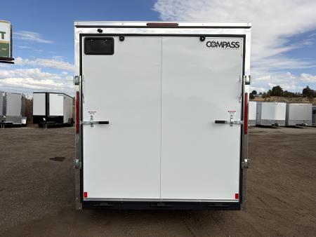 New 2027 Compass 7x14 V-Nose Cargo Trailer