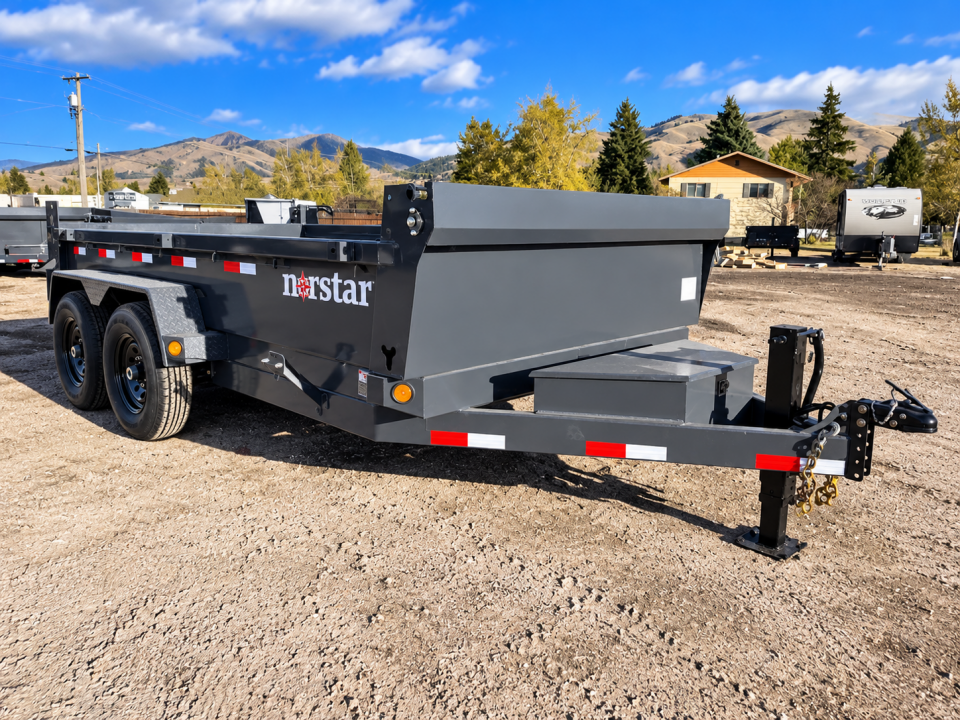 New 2027 Norstar 7x14 14k Dump Trailer