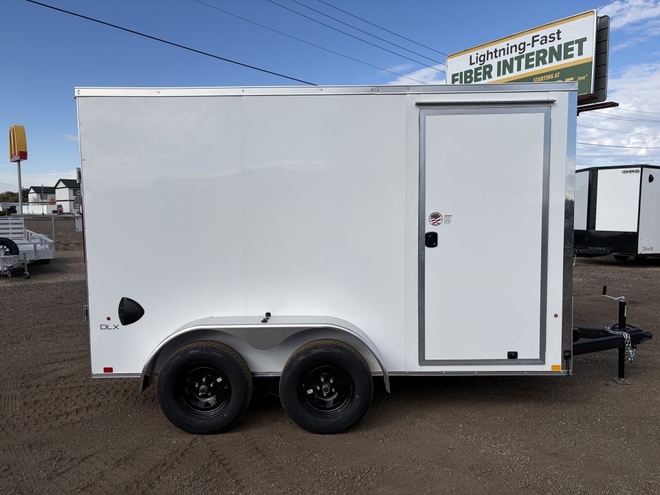 New 2027 Compass 6x12 V-Nose 7k Cargo Trailer
