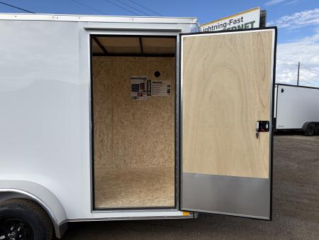 New 2027 Compass 6x12 V-Nose 7k Cargo Trailer